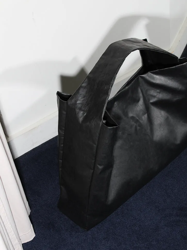 Kassl Tote Shoulder Bag, Black
