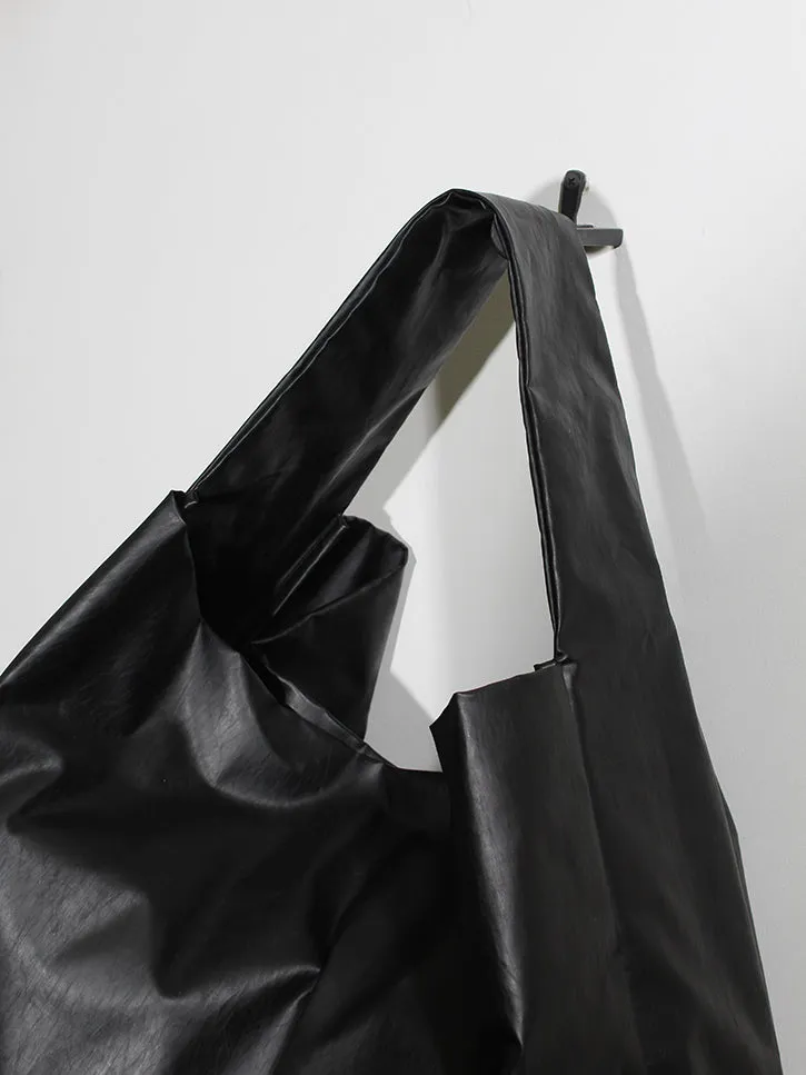 Kassl Tote Shoulder Bag, Black