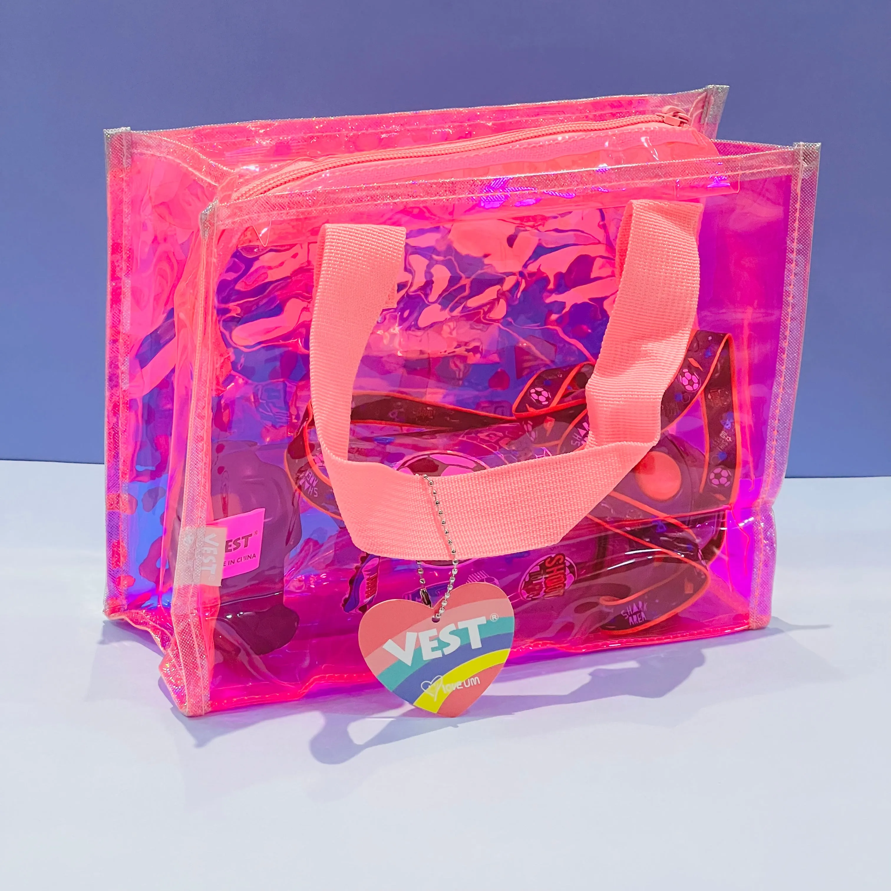 Kids Luxury Tote | Vest | Holographic