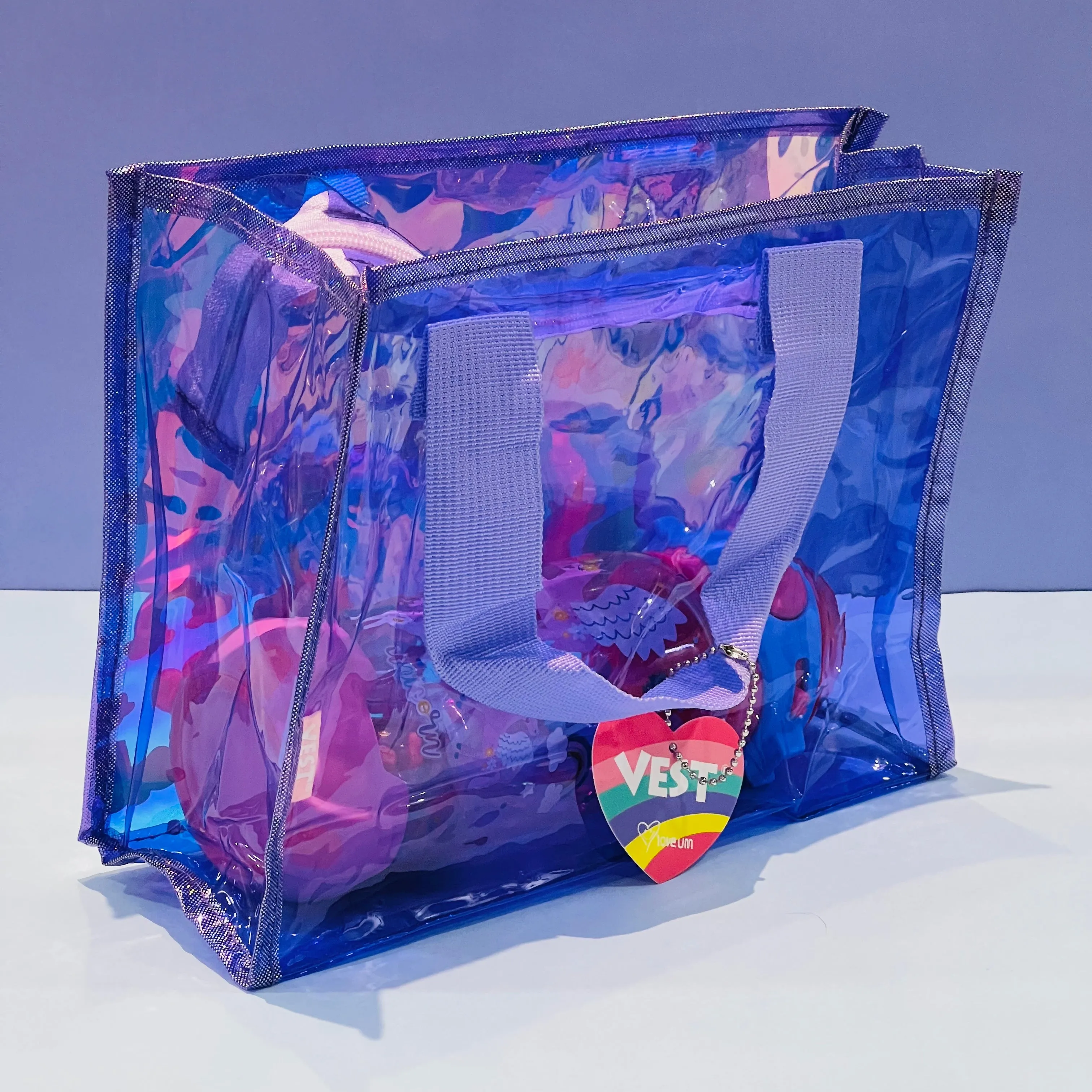 Kids Luxury Tote | Vest | Holographic