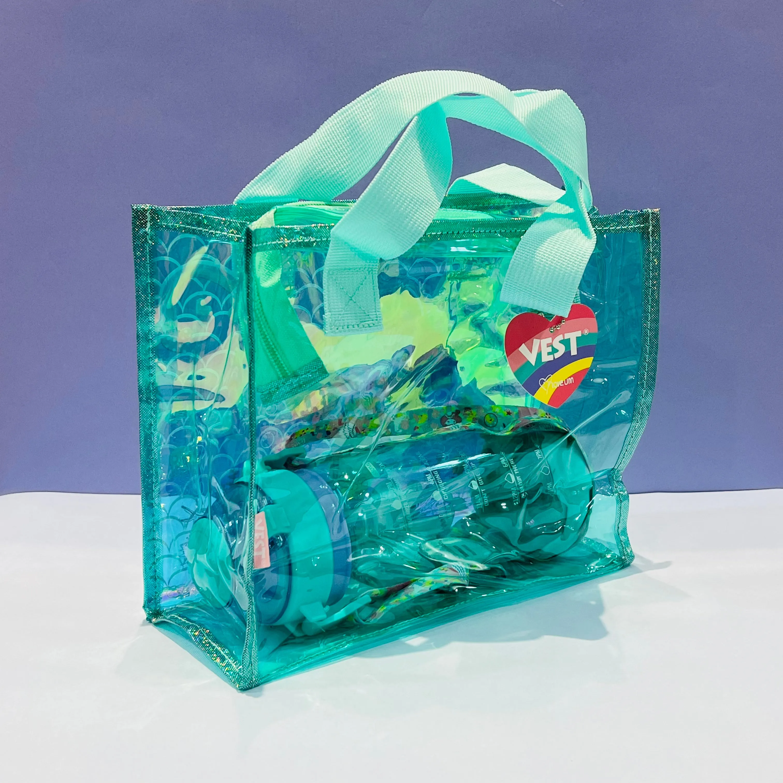 Kids Luxury Tote | Vest | Holographic