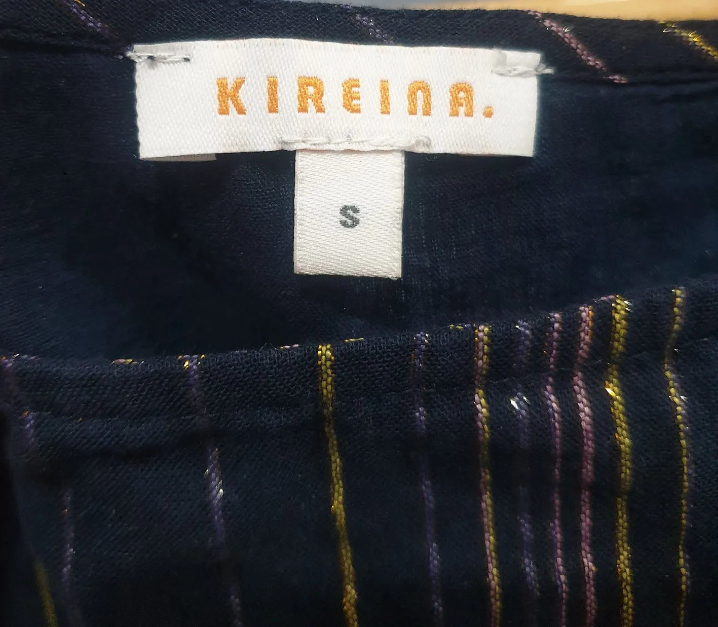 Kireina unique print dress size small