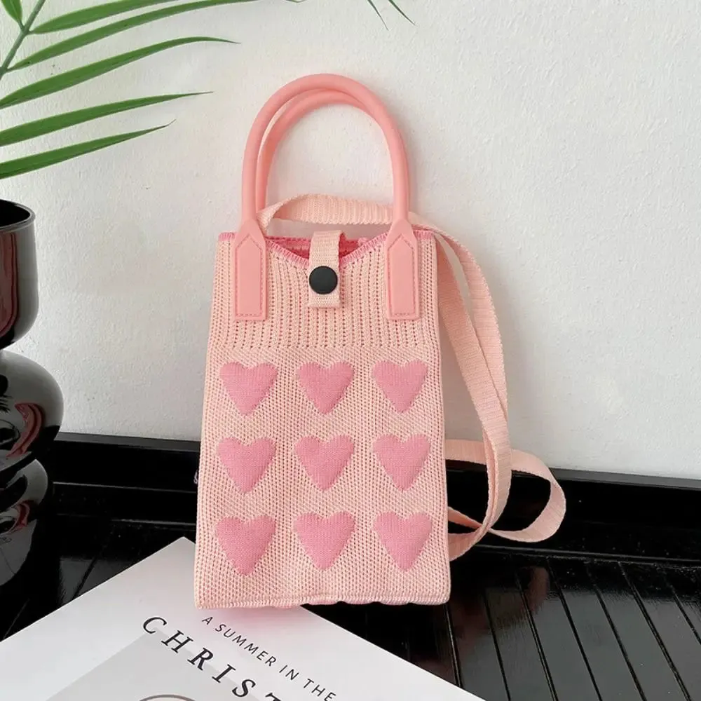 Knitted Mini Mobile Phone Bag