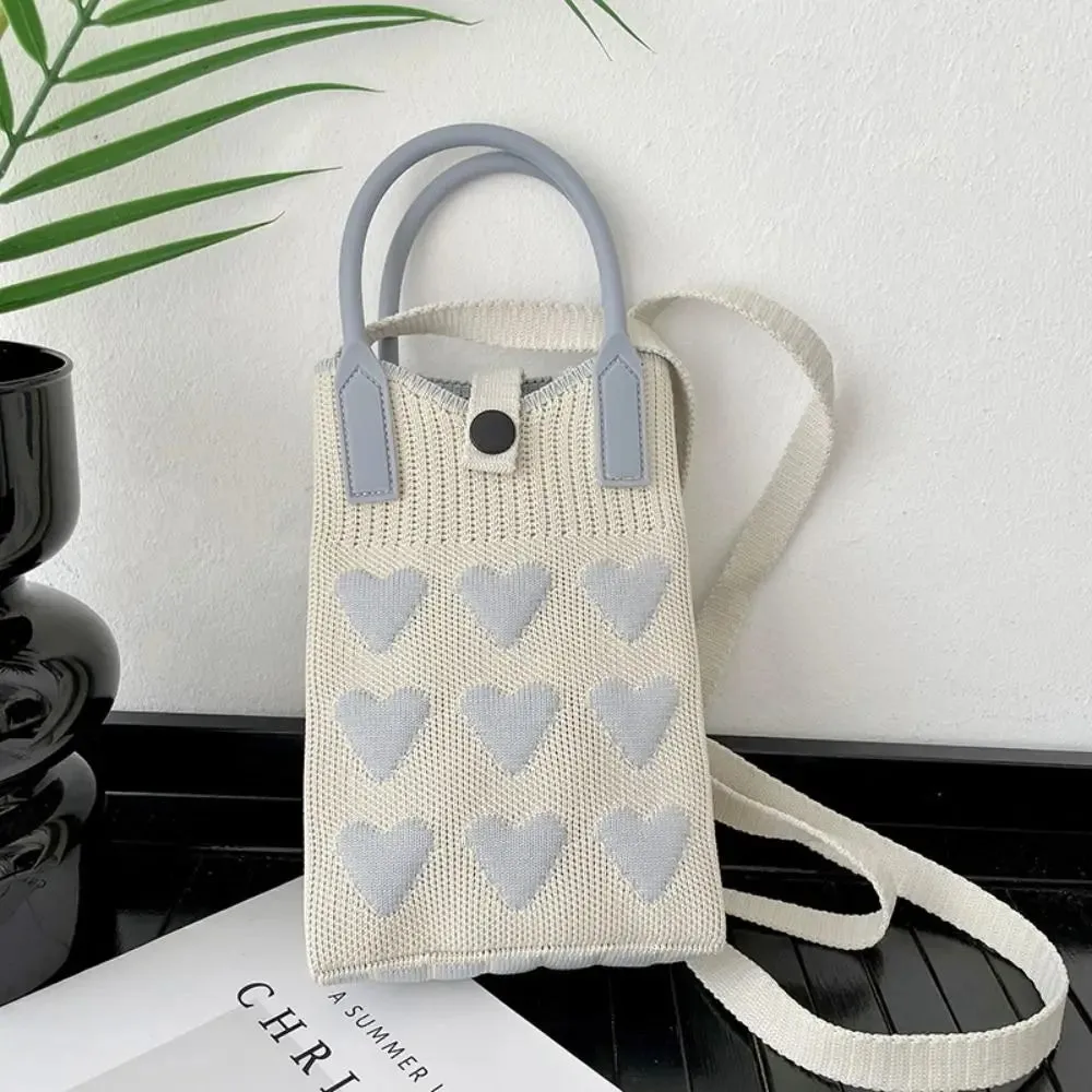 Knitted Mini Mobile Phone Bag