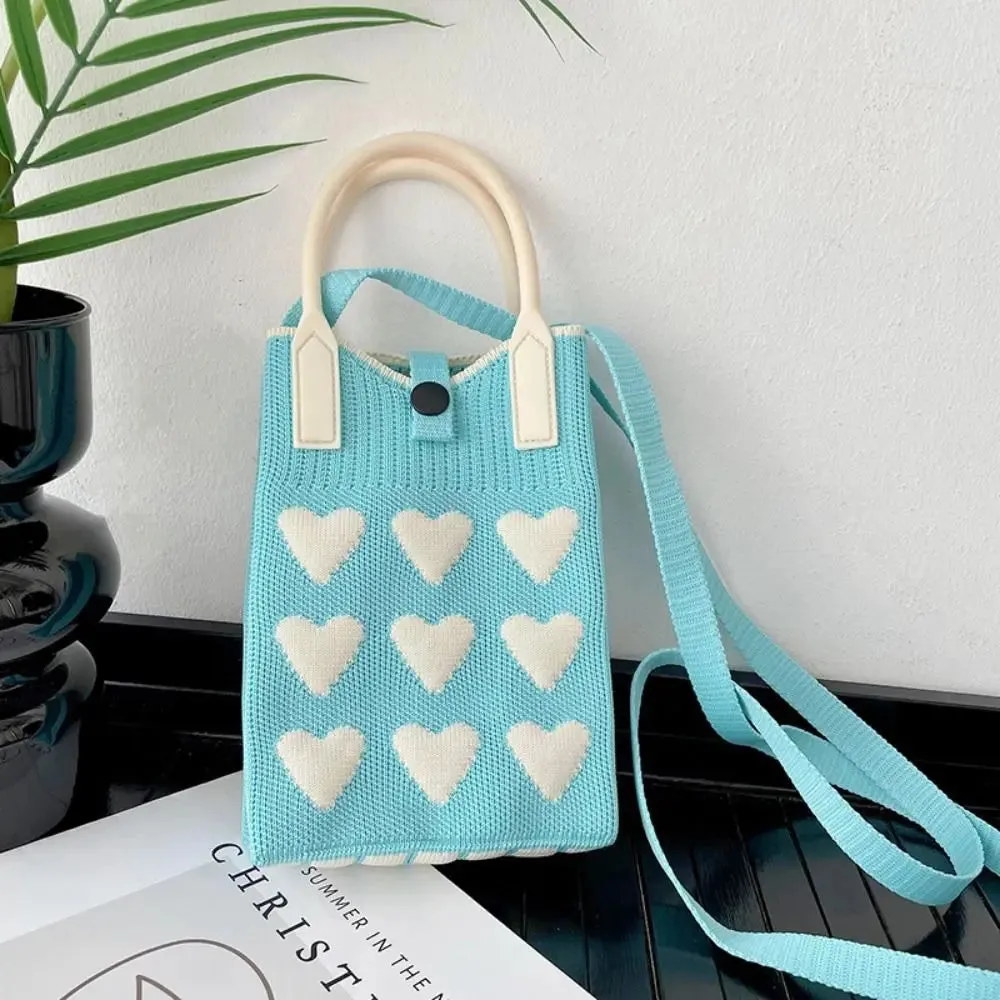 Knitted Mini Mobile Phone Bag