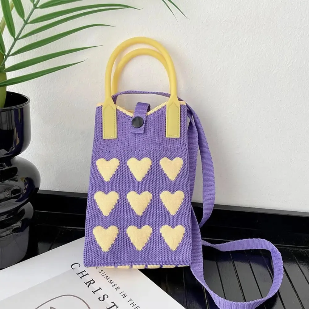 Knitted Mini Mobile Phone Bag