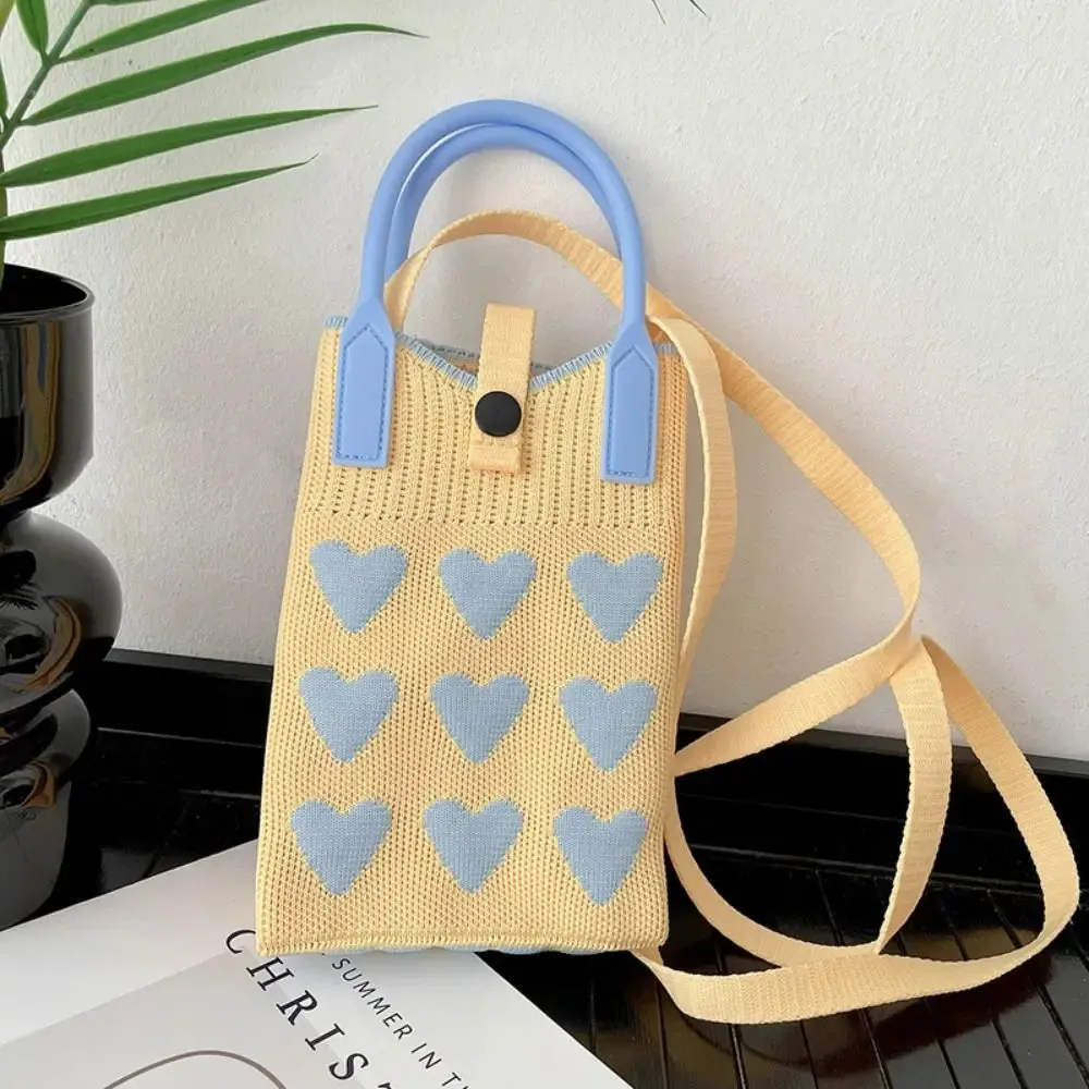 Knitted Mini Mobile Phone Bag