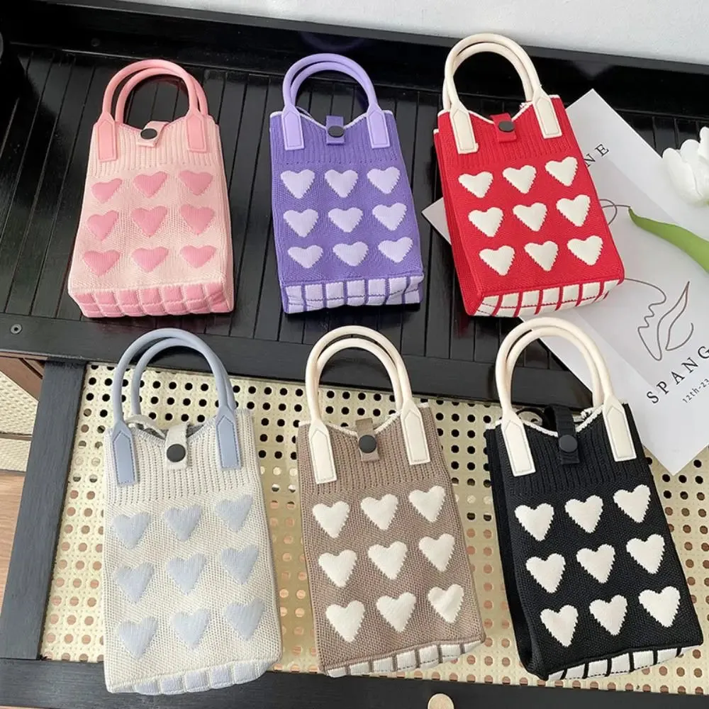 Knitted Mini Mobile Phone Bag