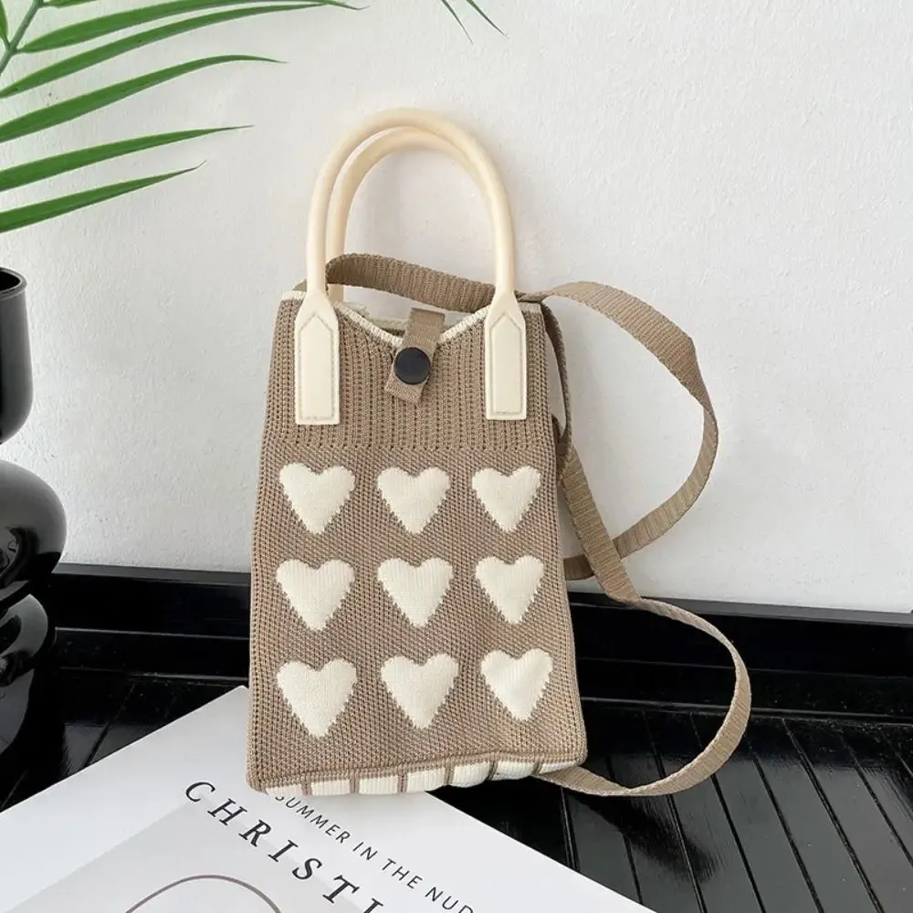 Knitted Mini Mobile Phone Bag