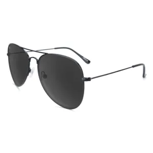 Knockaround® Mile High Sunglasses in Black and Smoke