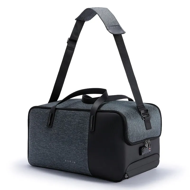 KORIN Duffle Bag with Shoes Compartment