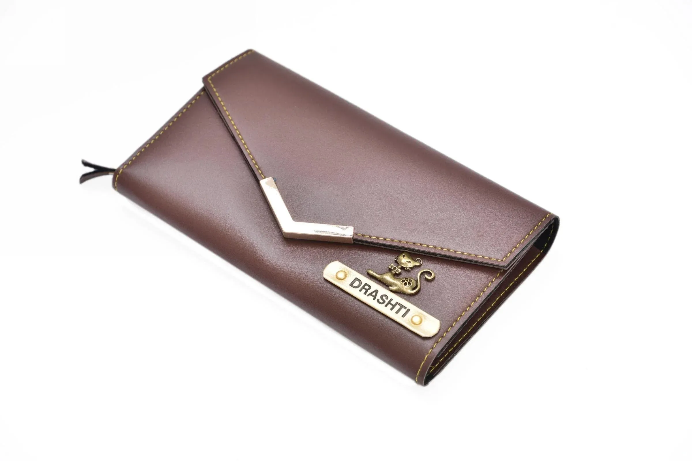 Lady Wallet   Men's Wallet (Couple Gift 1) - Brown