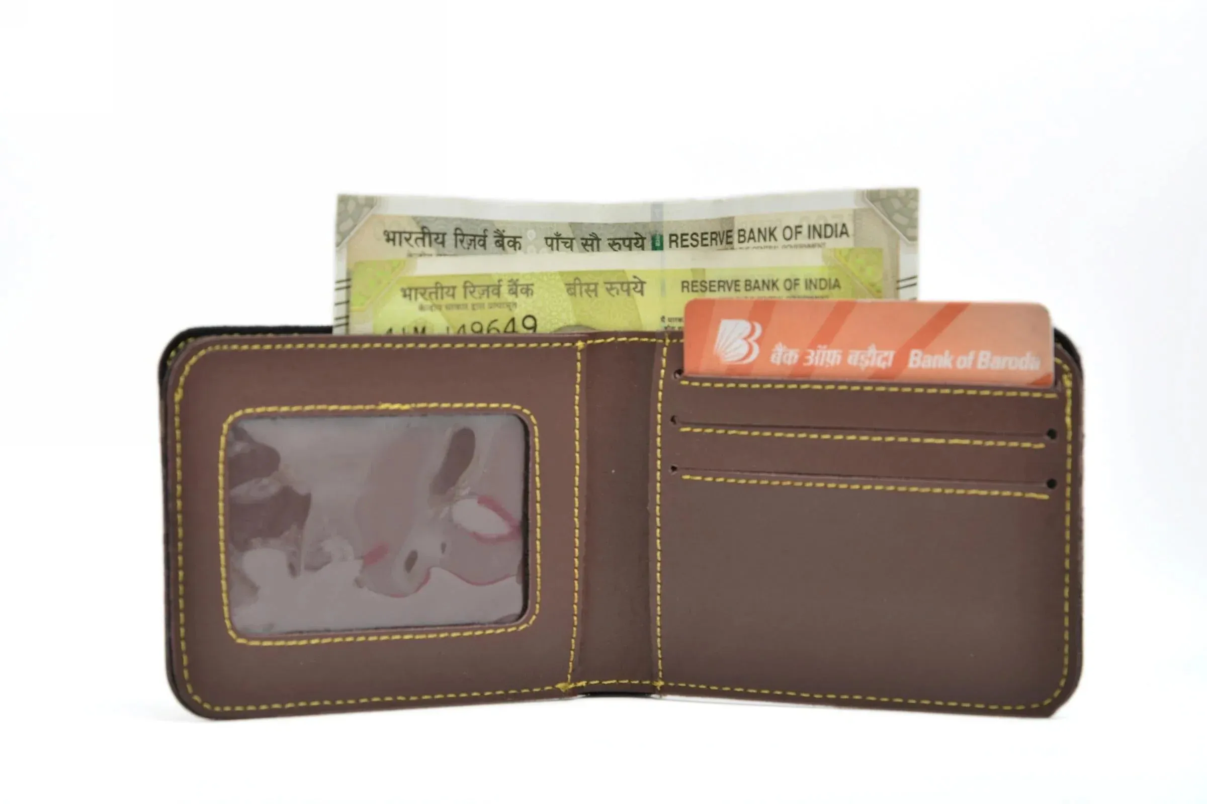 Lady Wallet   Men's Wallet (Couple Gift 1) - Brown