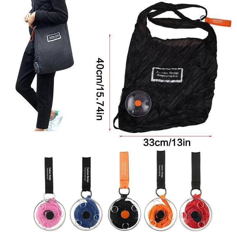Large Capacity Folding Telescopic Storage Bag Portable Shopping Bag For Travel