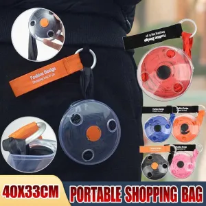 Large Capacity Folding Telescopic Storage Bag Portable Shopping Bag For Travel