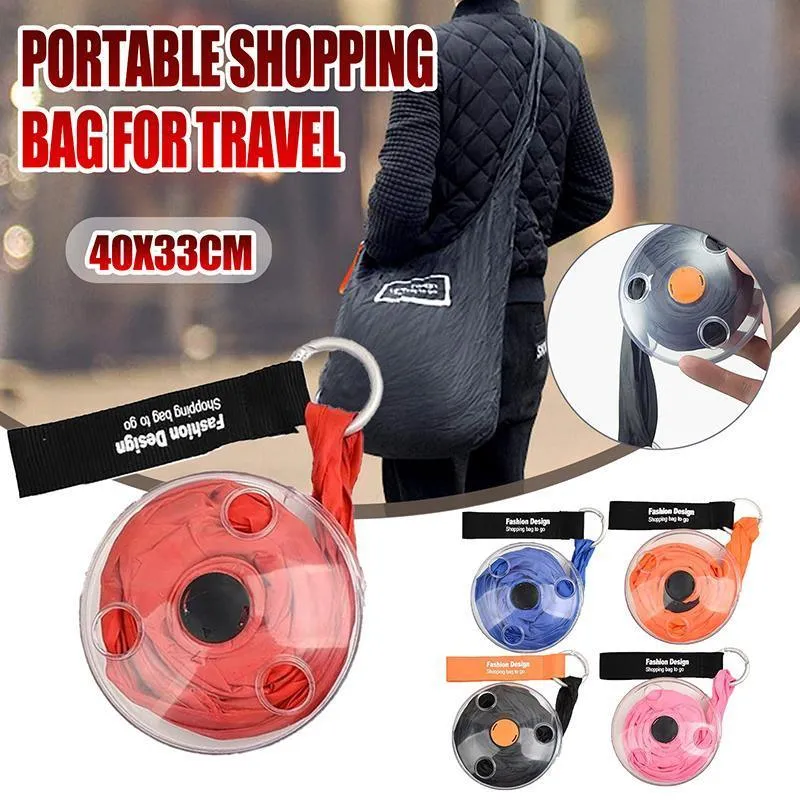 Large Capacity Folding Telescopic Storage Bag Portable Shopping Bag For Travel
