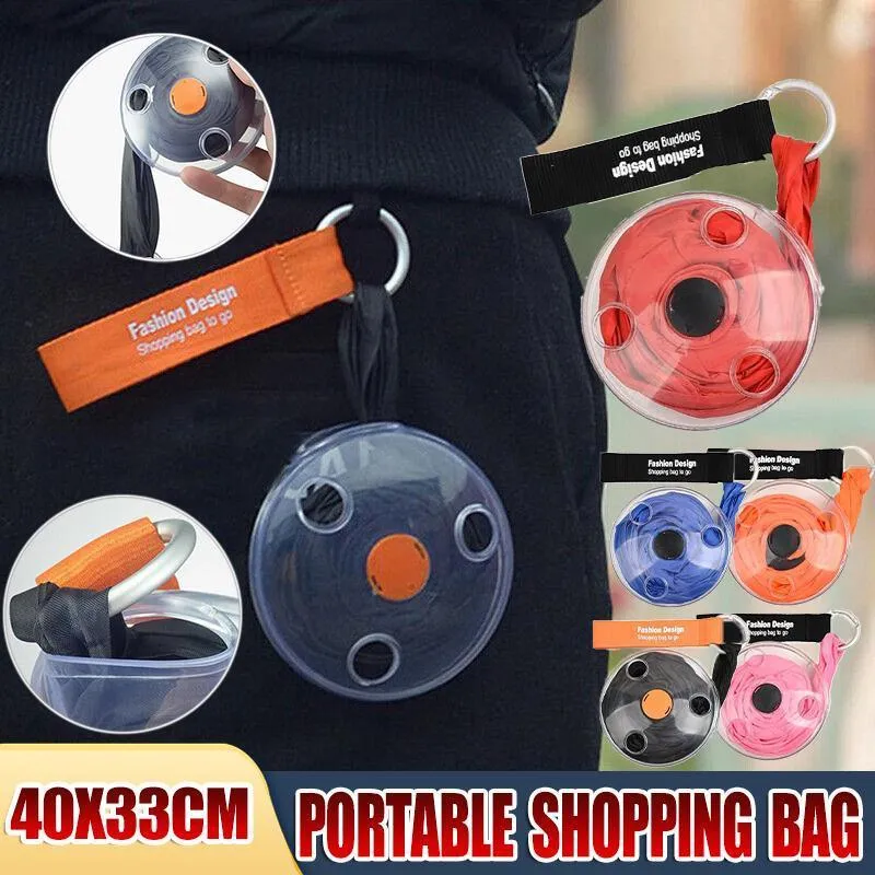 Large Capacity Folding Telescopic Storage Bag Portable Shopping Bag For Travel