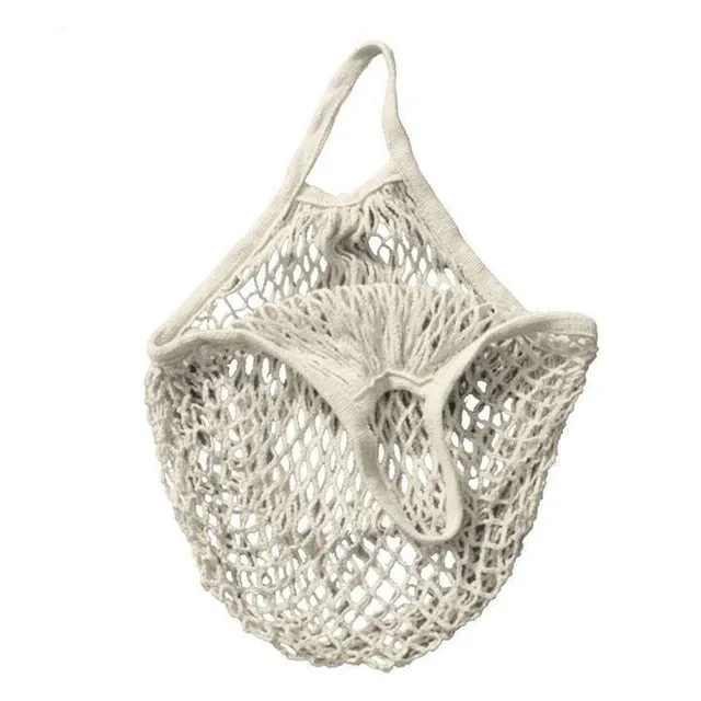 Large Cotton Mesh Shopping Bags