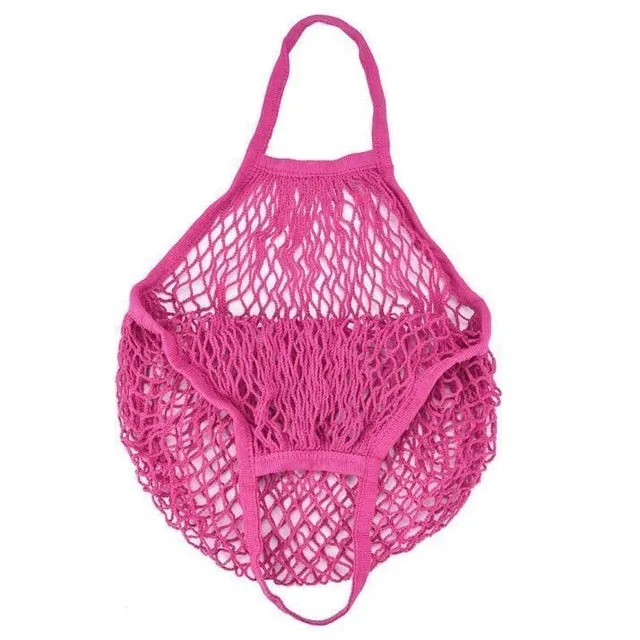Large Cotton Mesh Shopping Bags