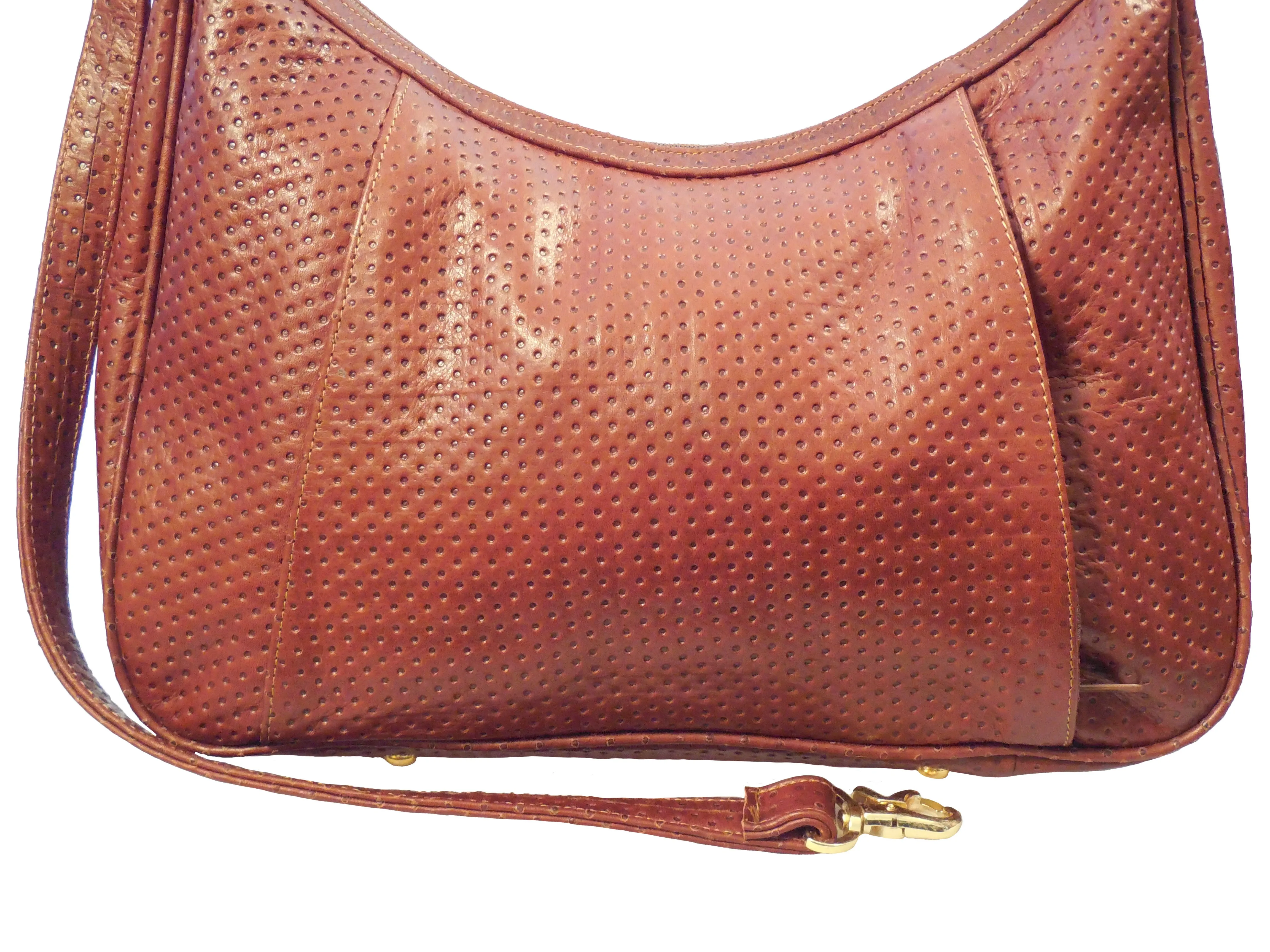 Leather and Snake Skin Handbag