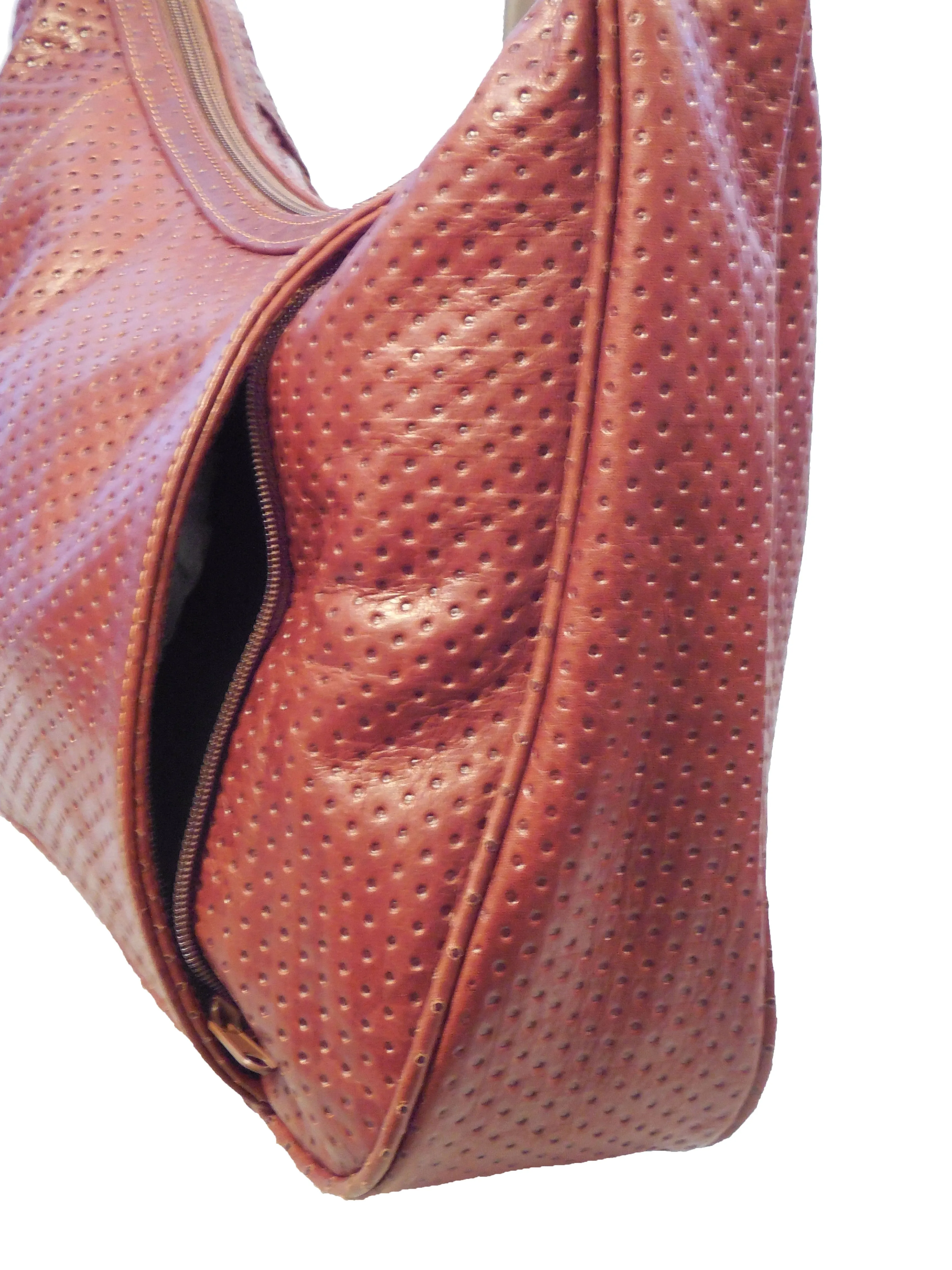 Leather and Snake Skin Handbag