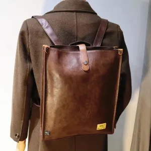 Leather Backpack Bag