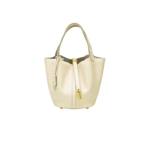 Leather Bucket Bag