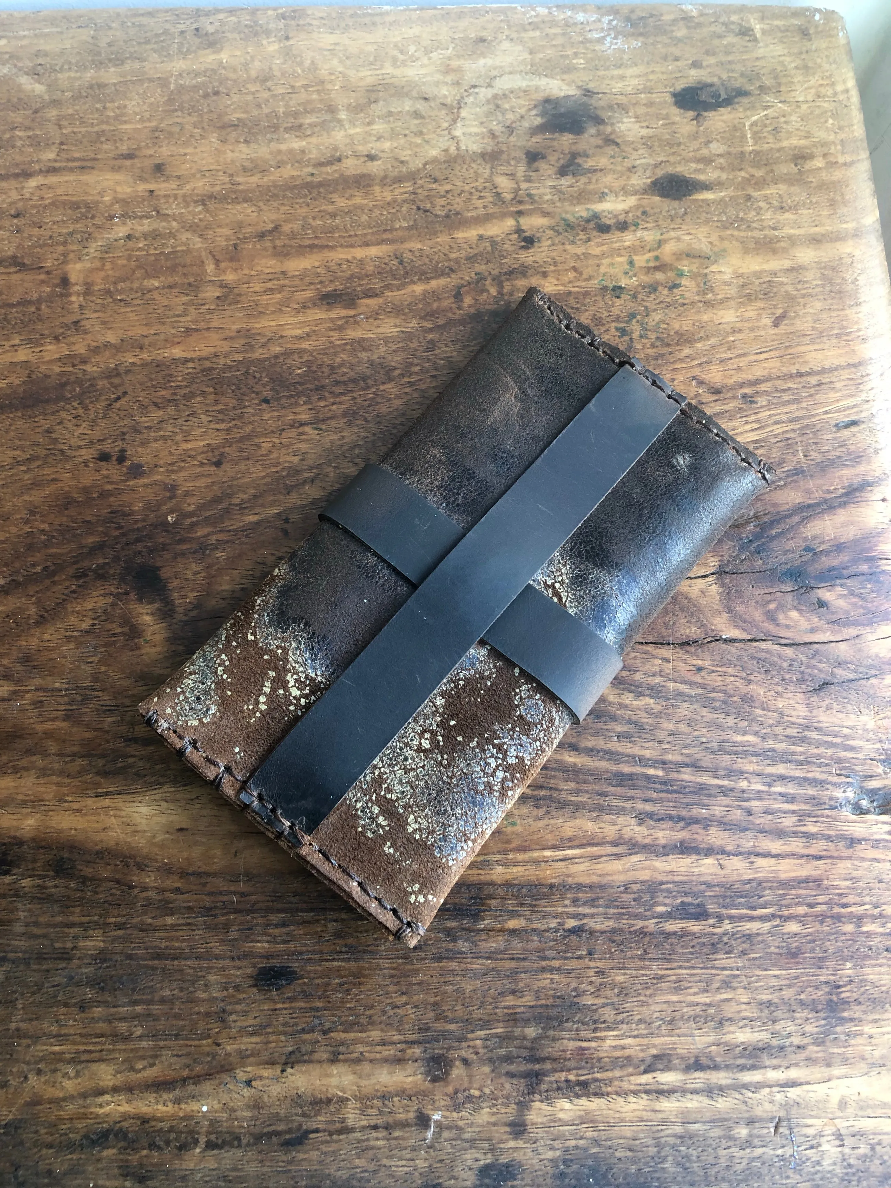 Leather iPhone wallet / iPhone Max & Plus Clutch Case / iPhone purse