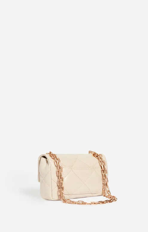 Leather Nano Moon Bag