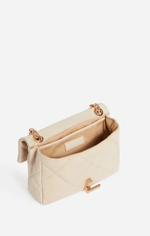 Leather Nano Moon Bag