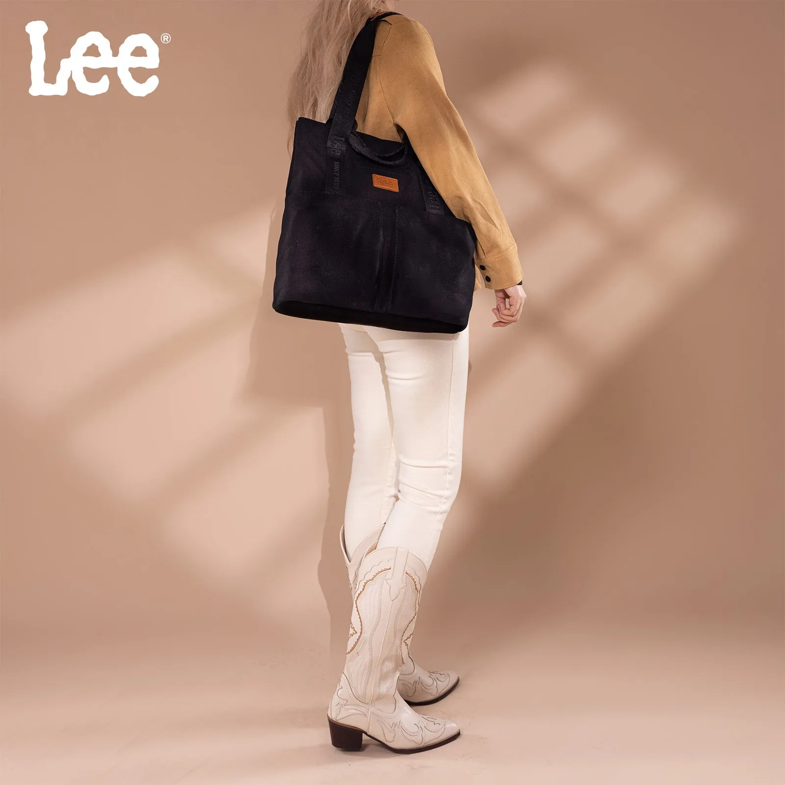 LEE53-005   LEE Large Canvas Tote Bag