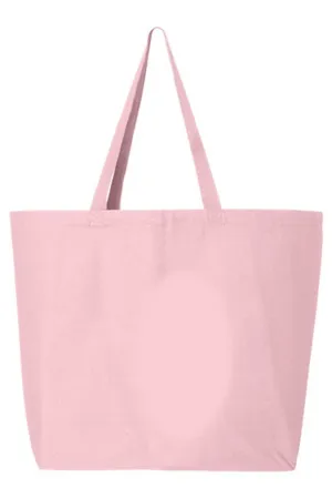 Leopard Merry And Bright Canvas Jumbo Tote