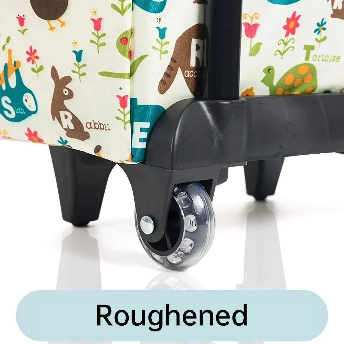 Lightweight Folding Shopping Cart Trolley with Wheels Retractable Tote Bag