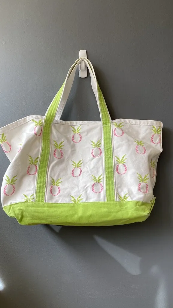 Logo Canvas Tote Bag