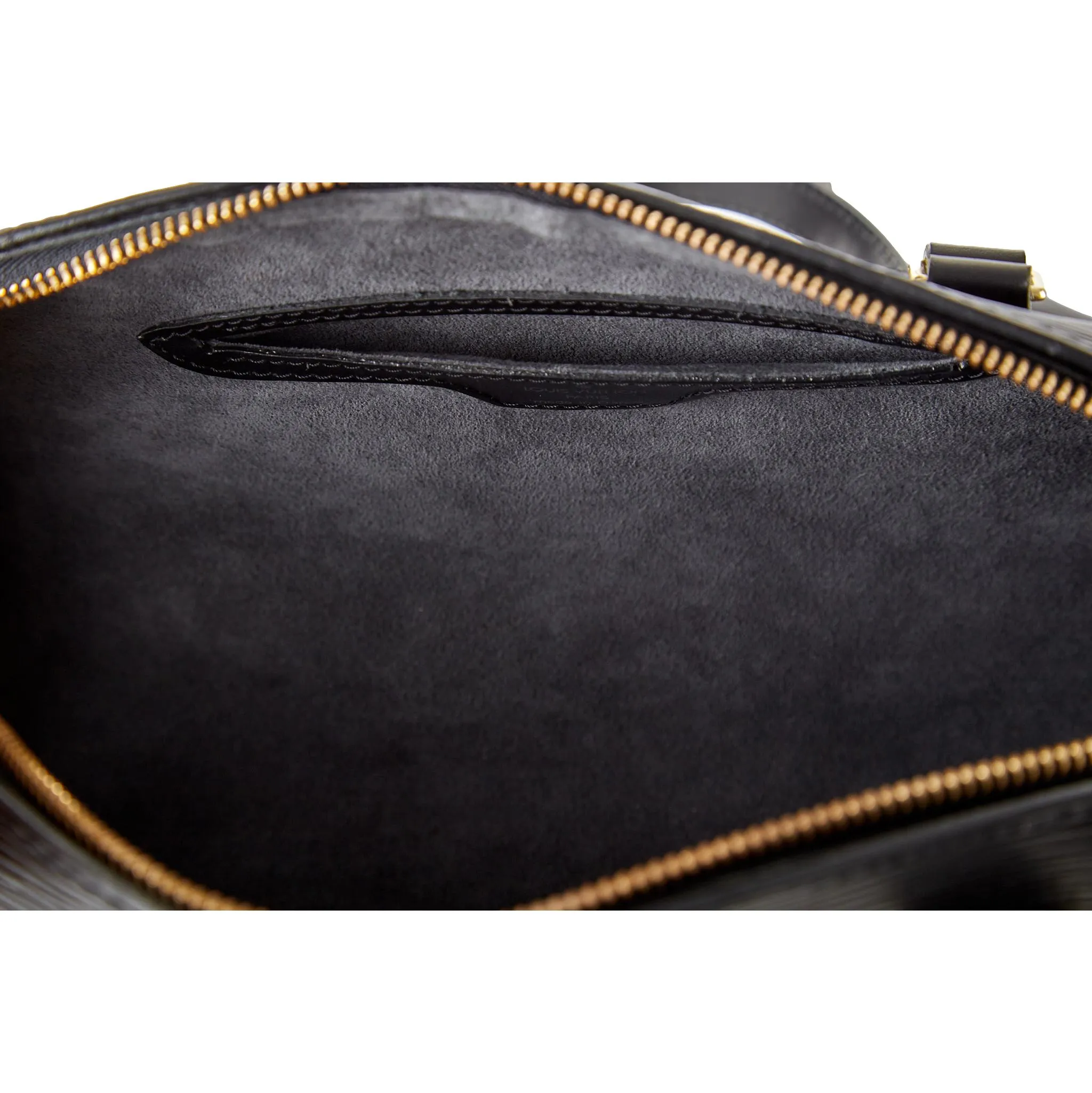 Louis Vuitton Black Epi Cylinder Bag Set