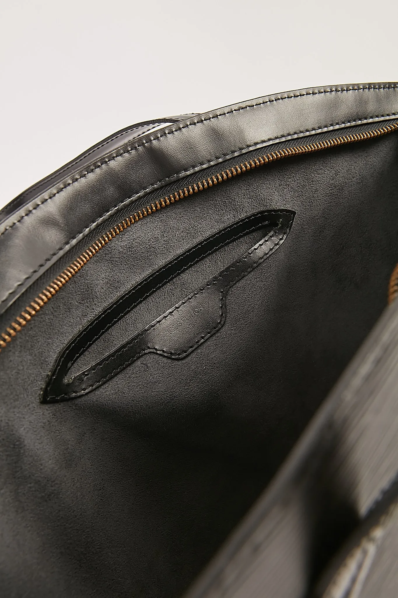 Louis Vuitton Black Epi Leather St-Jacques Tote Bag