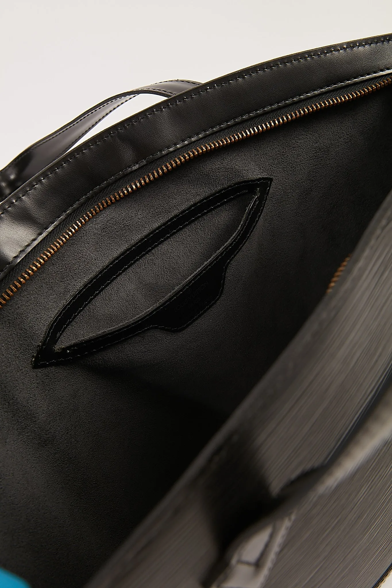 Louis Vuitton Black Epi Leather St-Jacques Tote Bag