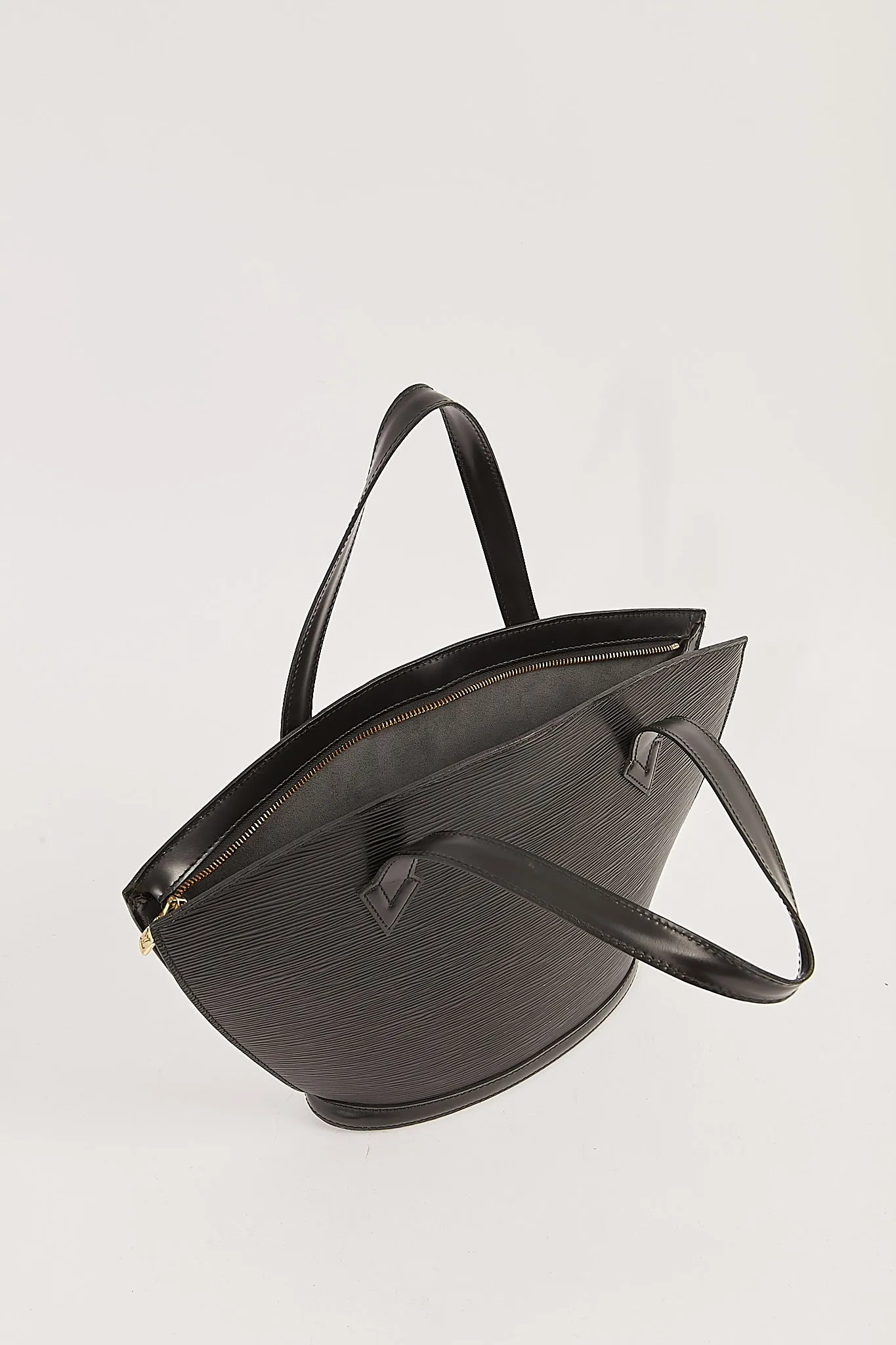 Louis Vuitton Black Epi Leather St-Jacques Tote Bag