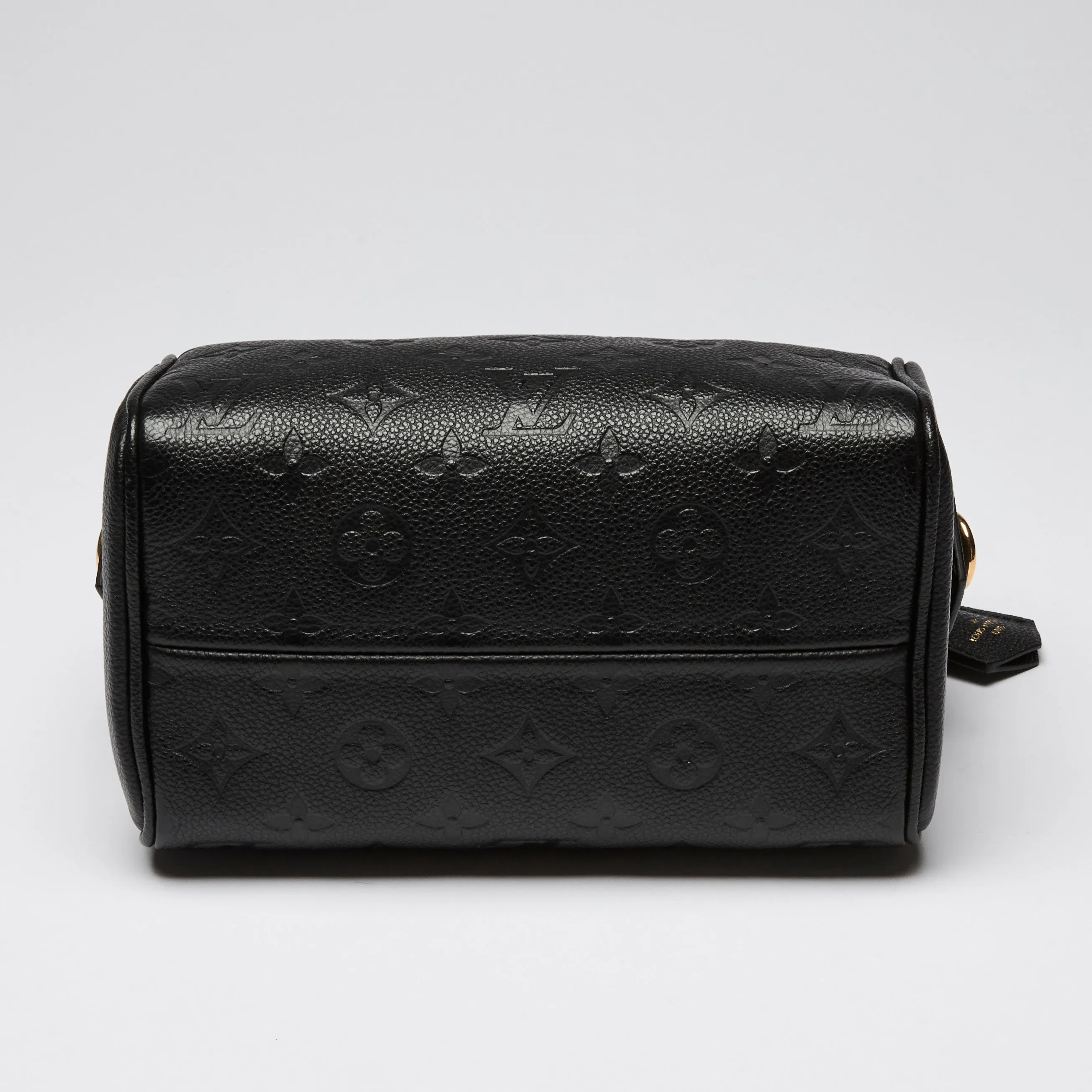 Louis Vuitton Black Monogram Empreinte Leather Speedy Bandoulière Hand Bag 20