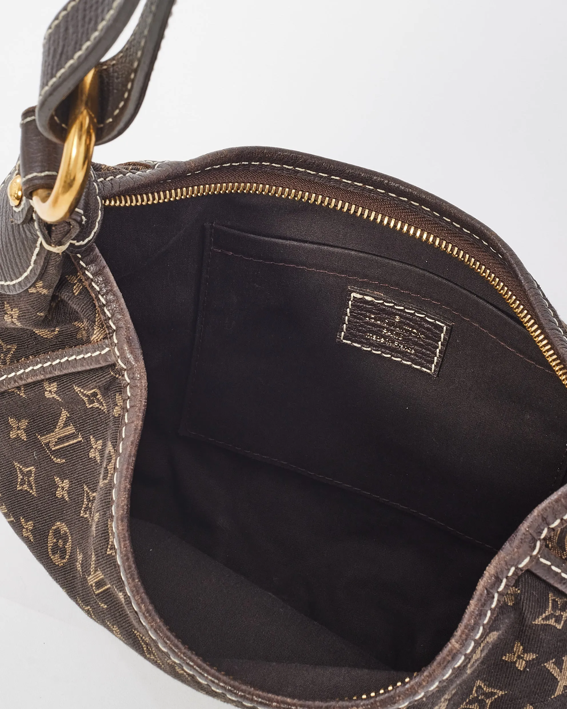 Louis Vuitton Brown Monogram Canvas Mini Lin Shoulder Bag