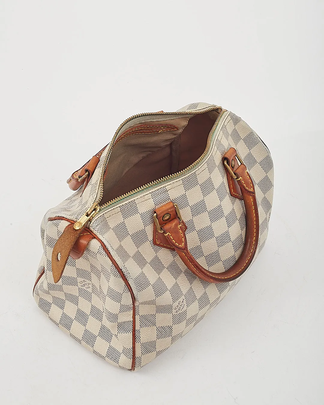 Louis Vuitton Damier Azur Canvas Speedy 25 Bag