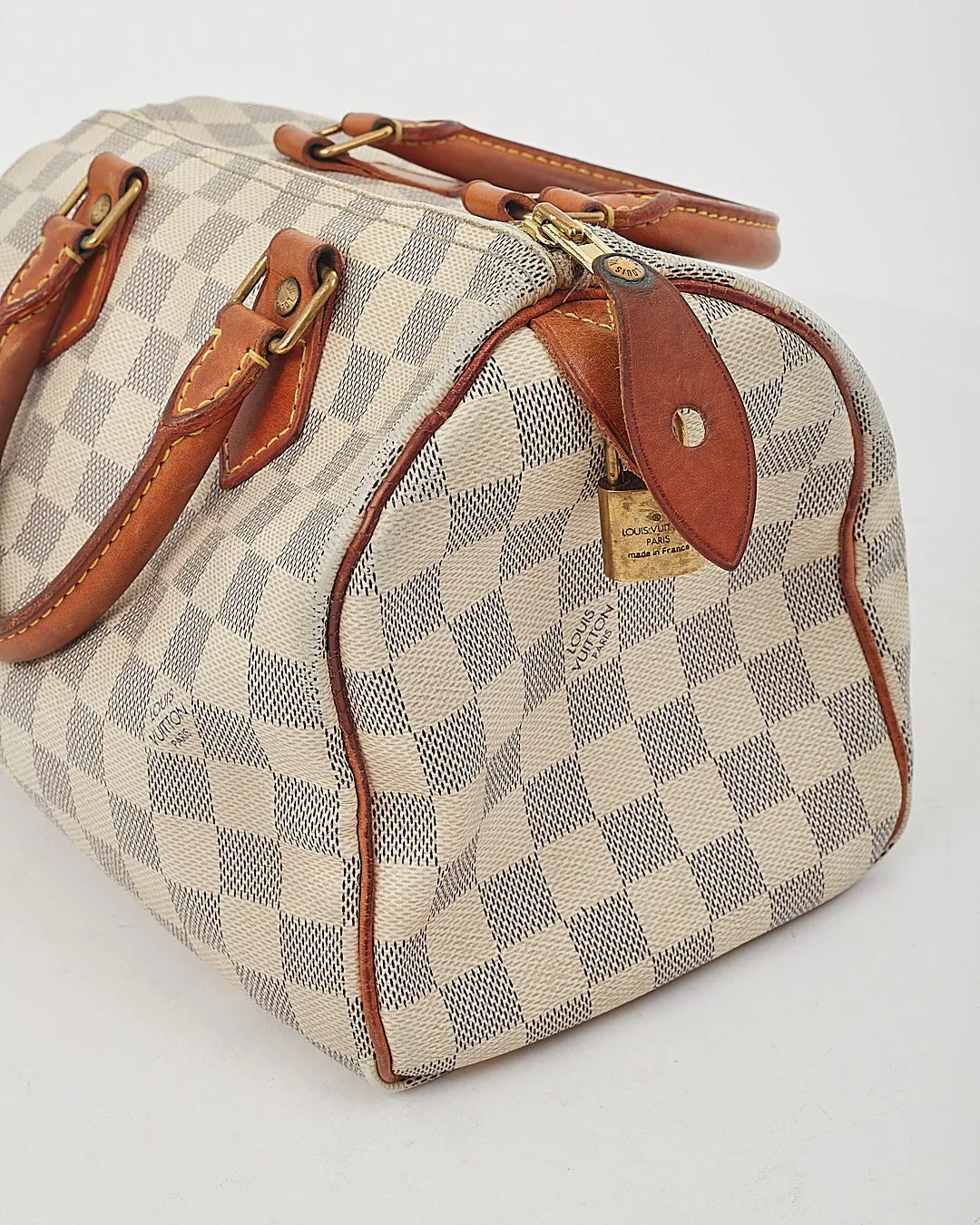 Louis Vuitton Damier Azur Canvas Speedy 25 Bag