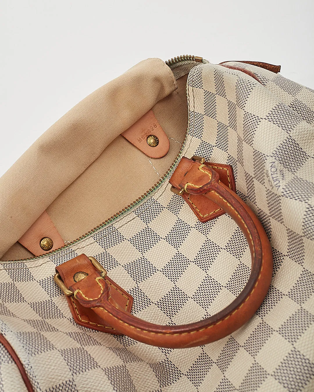 Louis Vuitton Damier Azur Canvas Speedy 25 Bag