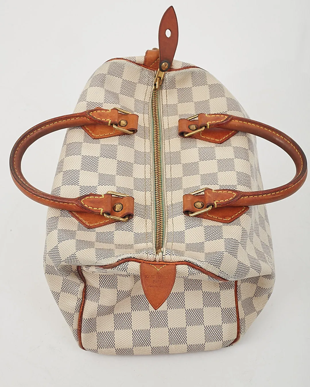 Louis Vuitton Damier Azur Canvas Speedy 25 Bag
