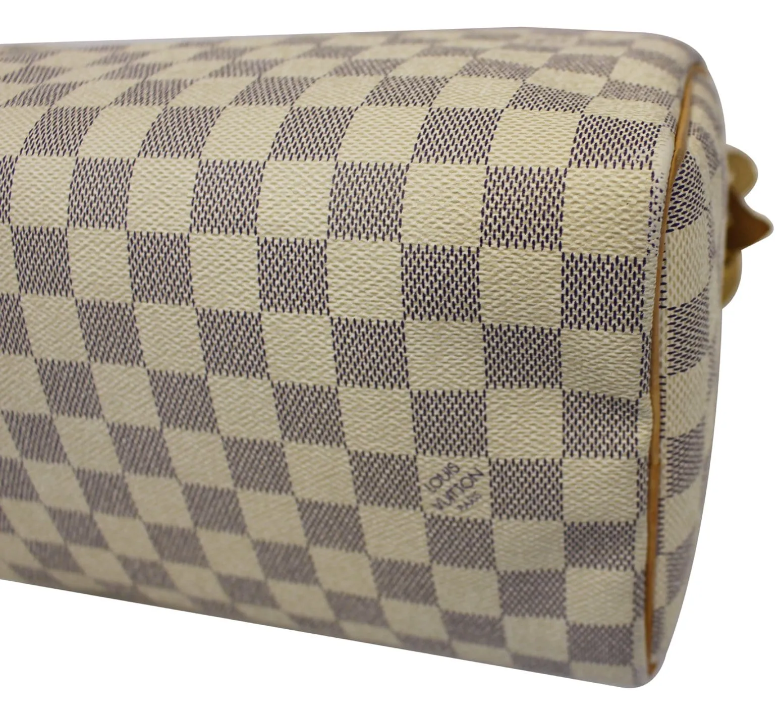 LOUIS VUITTON Damier Azur Speedy 25 Satchel Bag