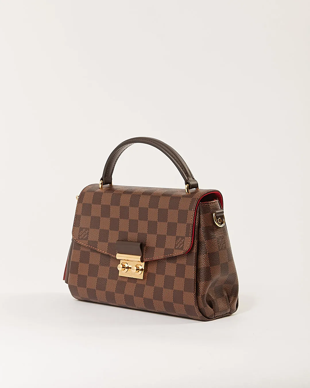 Louis Vuitton Damier Ebene Canvas Croisette Bag