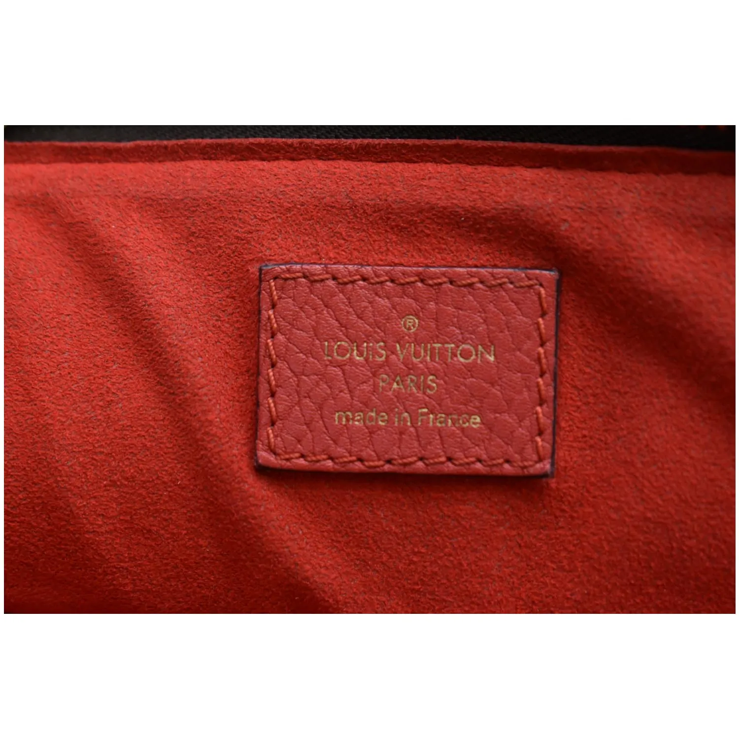 LOUIS VUITTON Estrela NM Monogram Canvas Shoulder Bag Coquelicot