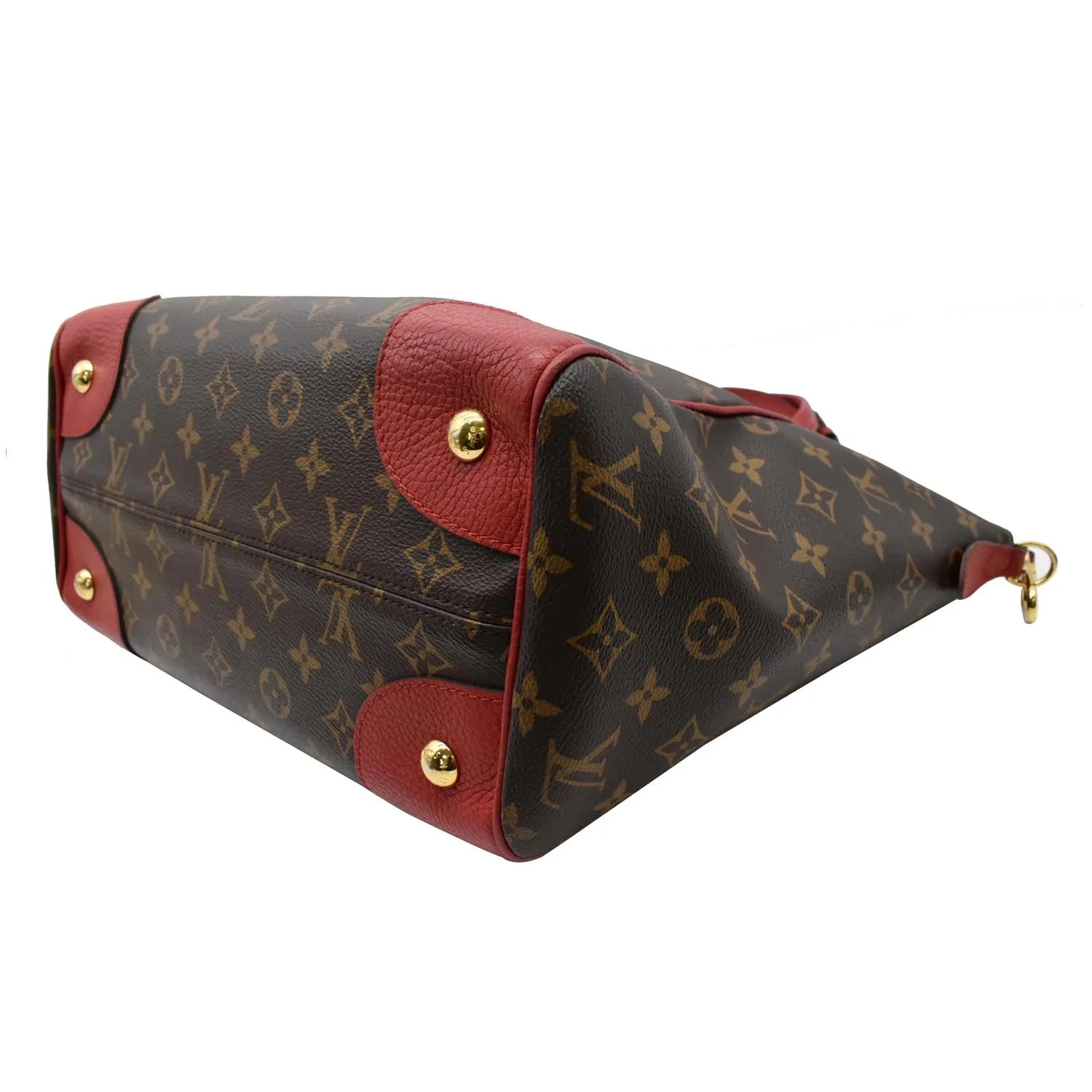 LOUIS VUITTON Estrela NM Monogram Canvas Shoulder Bag Coquelicot