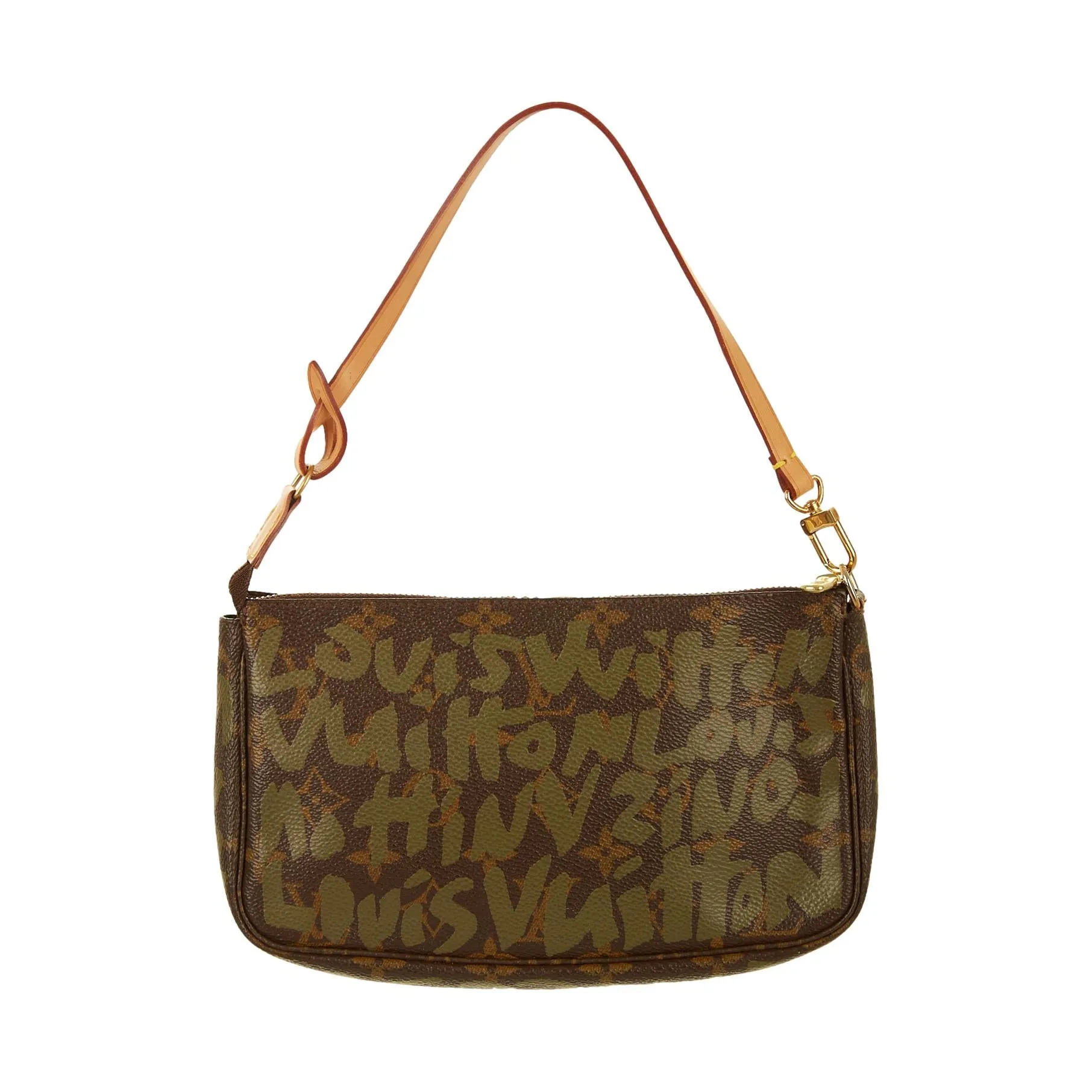 Louis Vuitton Green Graffiti Mini Shoulder Bag