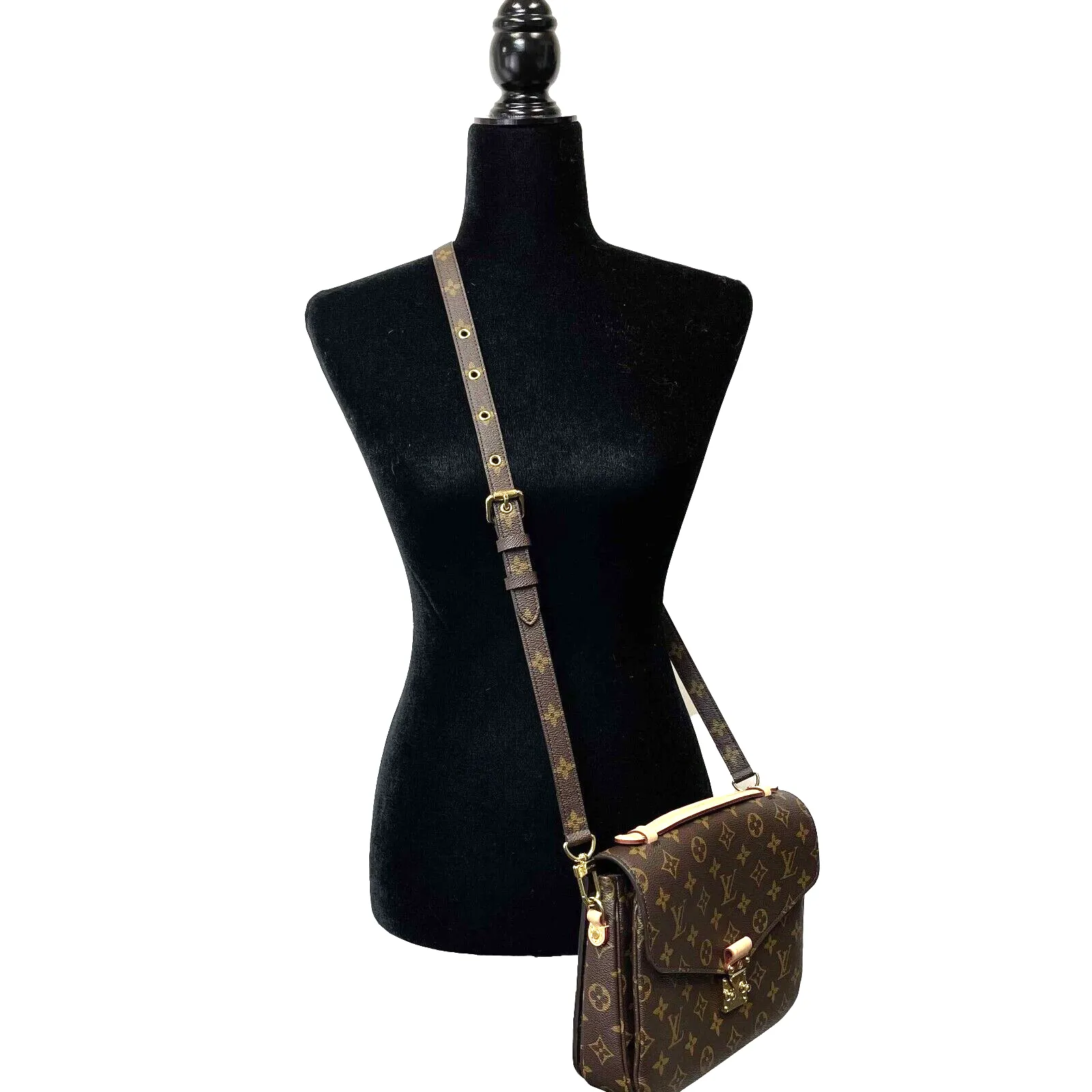 Louis Vuitton - LV - Pochette Métis - Brown Monogram Top Handle / Crossbody